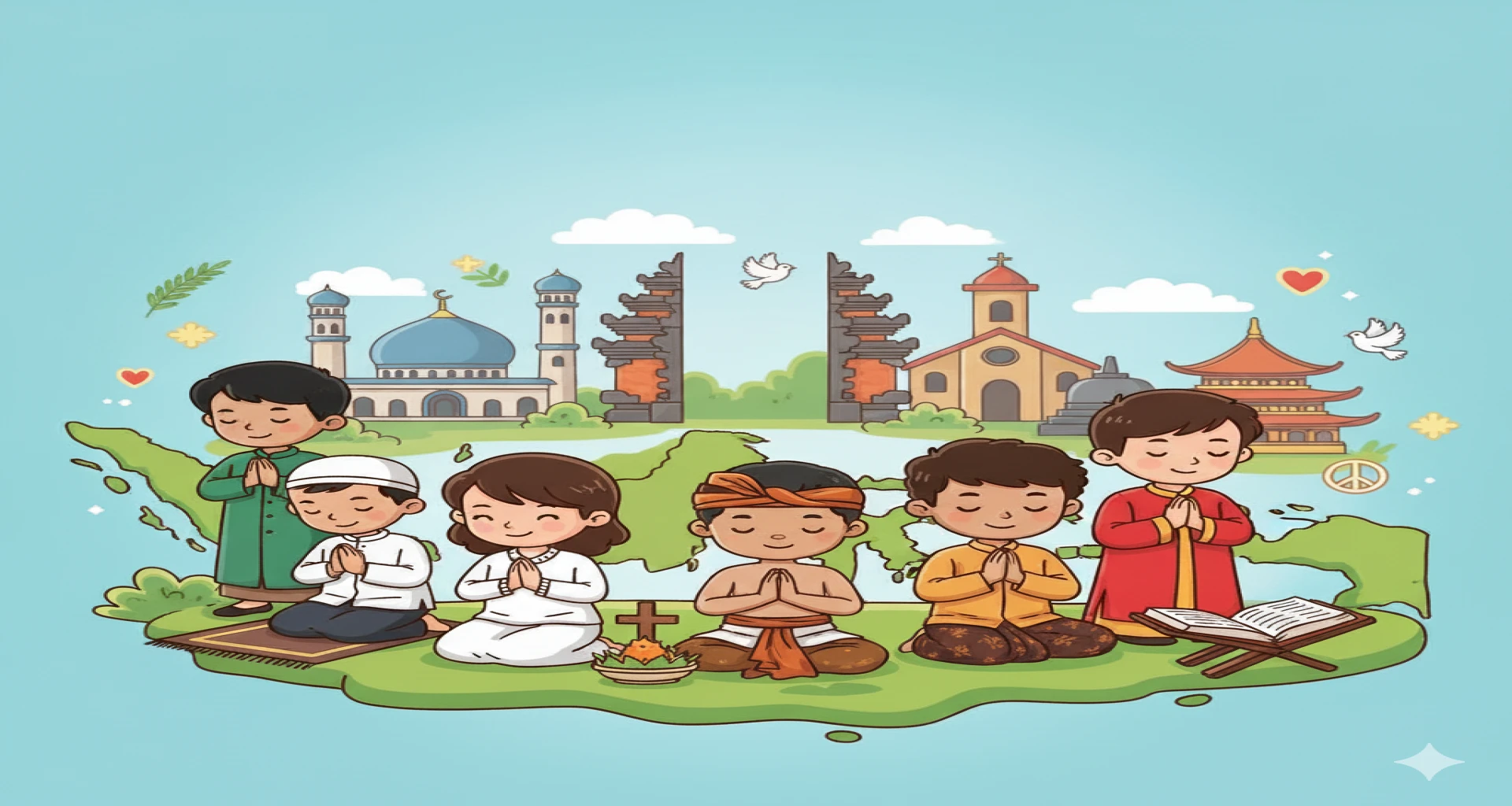 7 Kebiasaan Anak Indonesia Hebat (Beribadah)