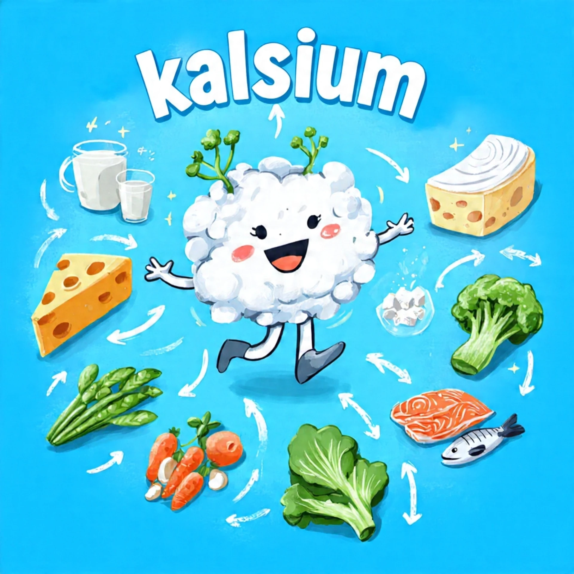 Kalsium Untuk Tulangmu!