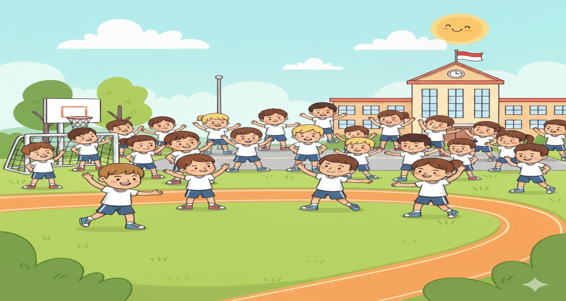 7 Kebiasaan Anak Indonesia Hebat (Berolahraga)