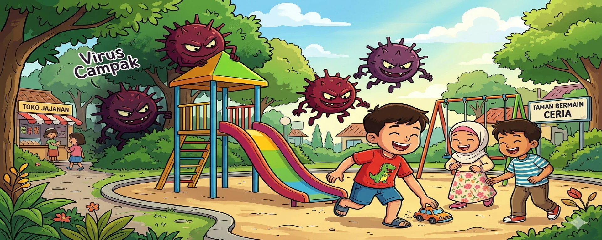 Wahhh Virus Campak Mengintai Kita!