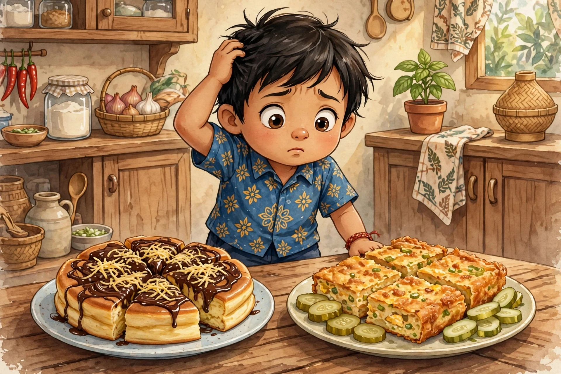 Pilih Martabak Telur atau Martabak Manis (si Terang Bulan)?